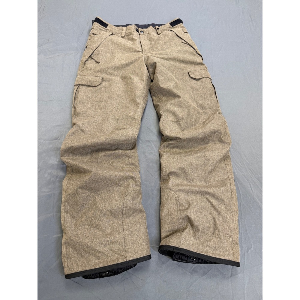 686 Youth Boys Infinity‎ Cargo Insulated Snow Pants Khaki Heather 10K XL L8W603